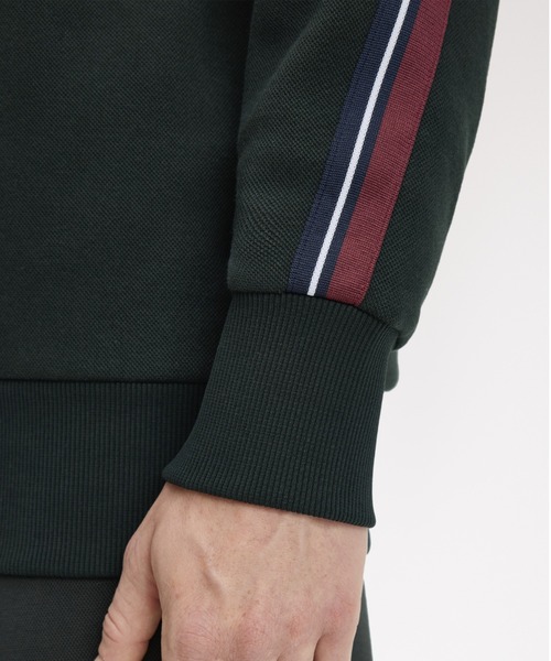 トレーナー スウェット Twisted Stripe Tape Half Zip／ツイストストライプテープハーフジップスウェットシャツ_6