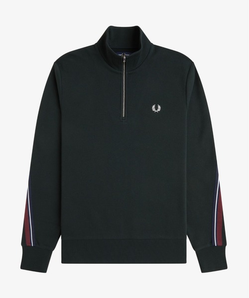 トレーナー スウェット Twisted Stripe Tape Half Zip／ツイストストライプテープハーフジップスウェットシャツ_7