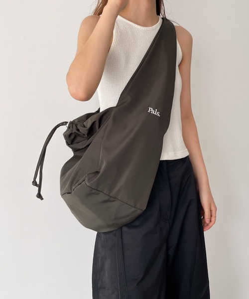 「CANAL JEAN」 「choice_cnl」ショルダーバッグ ONE SIZE チャコールグレー レディース_画像7