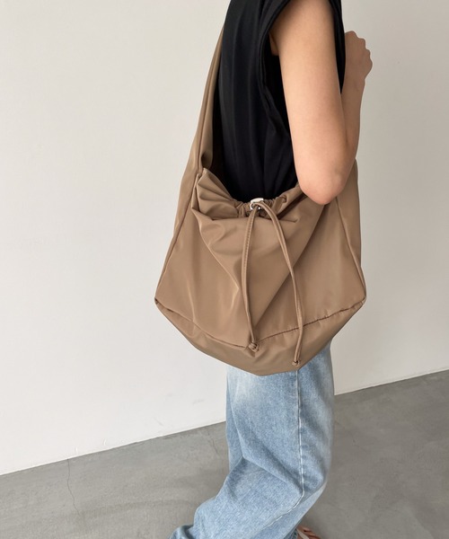 「CANAL JEAN」 「choice_cnl」ショルダーバッグ ONE SIZE チャコールグレー レディース_画像8