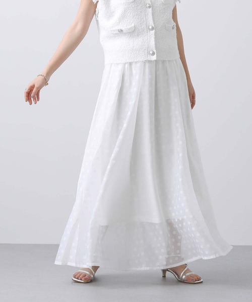 「Torrazzo Donna」 フレアスカート FREE オフホワイト レディース_画像8
