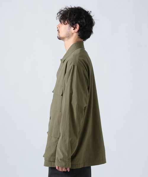 「BAYFLOW」 長袖シャツ MEDIUM ブラック メンズ_画像6