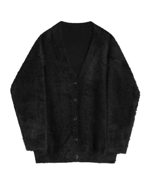 「Theater code」 ニットカーディガン FREE ブラック メンズ_画像2