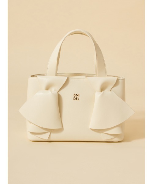 SNIDEL（スナイデル） ハンドバッグ ダブルリボンバッグ : ZOZOTOWN