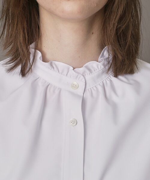 「DRESSTERIOR」 長袖ブラウス 38 オフホワイト レディース_画像9