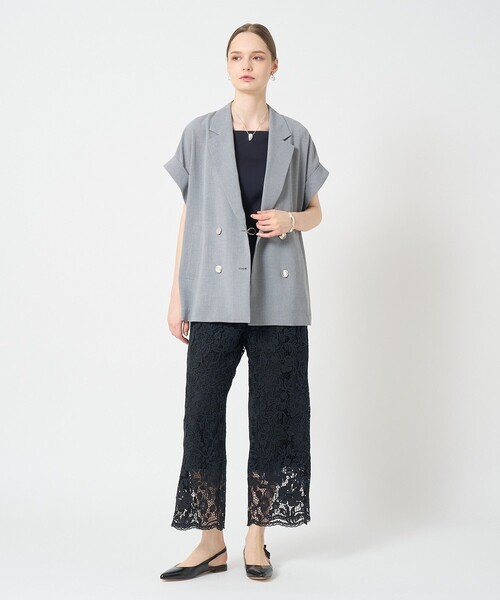 ANAYI（アナイ） コート アウター オーガンリネンライクフレンチ