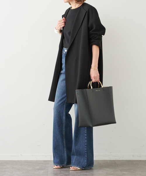 Deuxieme Classe（ドゥーズィエムクラス） ノーカラーコート コート