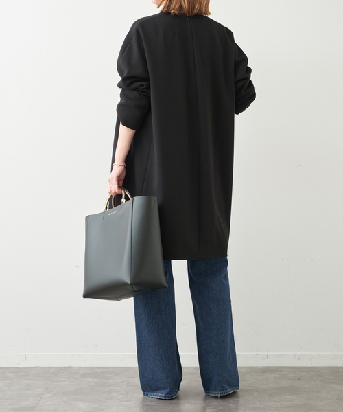 Deuxieme Classe（ドゥーズィエムクラス） ノーカラーコート コート