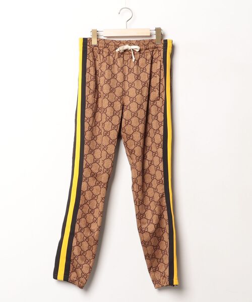 GUCCI（グッチ） ジャージパンツ S ベージュ メンズ : ZOZOTOWN Yahoo