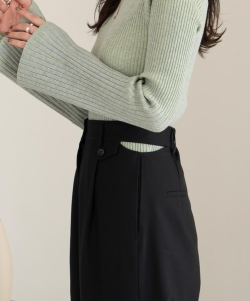 「hinari」 パンツ FREE ブラック レディース_画像6