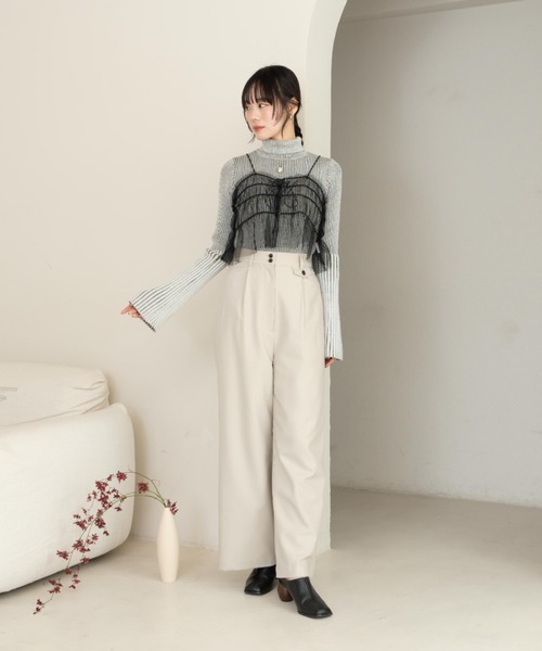 「hinari」 パンツ FREE ブラック レディース_画像8