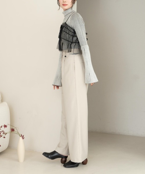 「hinari」 パンツ FREE ブラック レディース_画像9