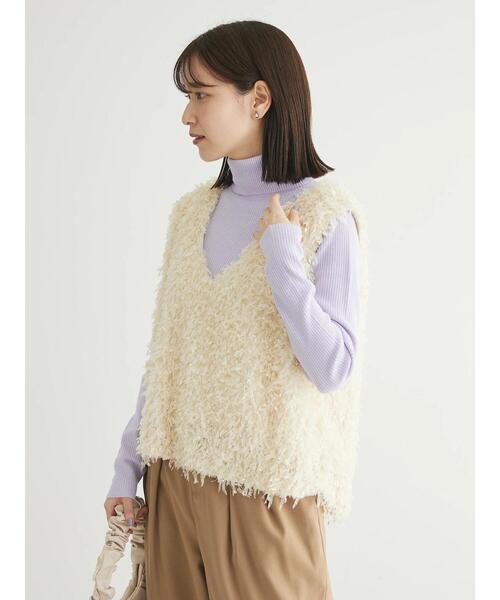 「Sugar spoon」 ベスト FREE アイボリー レディース_画像8