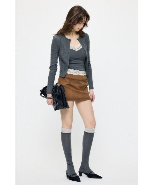MOUSSY（マウジー） アンサンブル 「26年SS新作」LACY キャミ