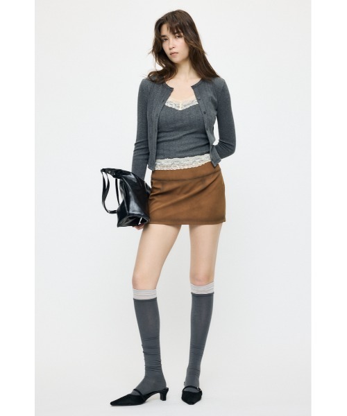 MOUSSY（マウジー） アンサンブル 「26年SS新作」LACY キャミ