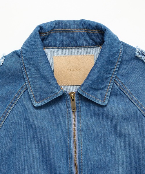デニムジャケット gジャン 「TAAKK/ターク」Denim Blouson メンズの画像