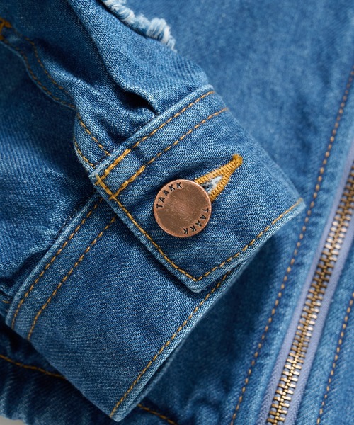デニムジャケット gジャン 「TAAKK/ターク」Denim Blouson メンズの画像
