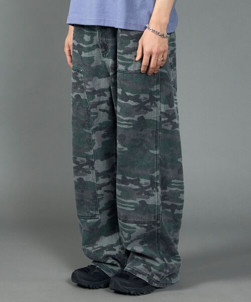 「SEQUENZ」 「sqnz」パンツ MEDIUM グレー メンズ_画像9