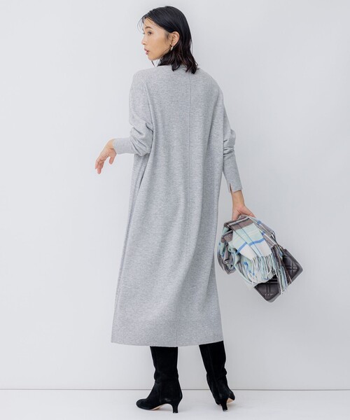 「23区」 ニットワンピース 38 ベージュ レディース_5