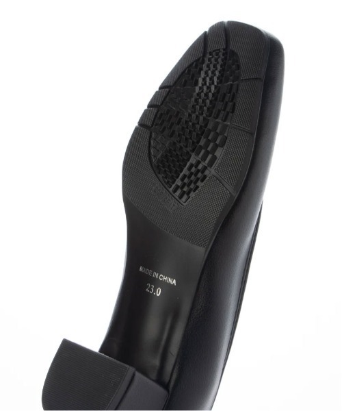 パンプス 入学式 卒業式 CHICSLICK 晴雨兼用3Dインソールスクエアトゥ4.5cmパンプス