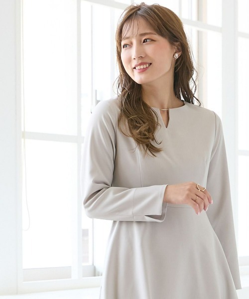 「Petitjo」 「theodore」長袖ワンピース - ネイビー レディース_画像9