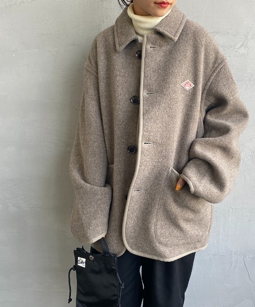 Danton（ダントン） ジャケット 40 ベージュ レディース : ZOZOTOWN