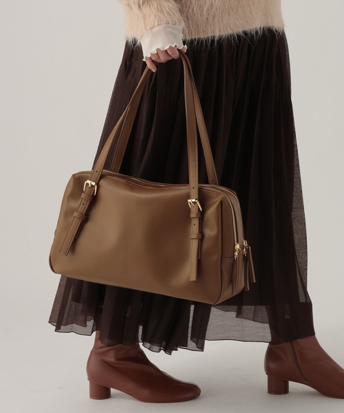 「Elura」 トートバッグ FREE キャメル レディース_画像7