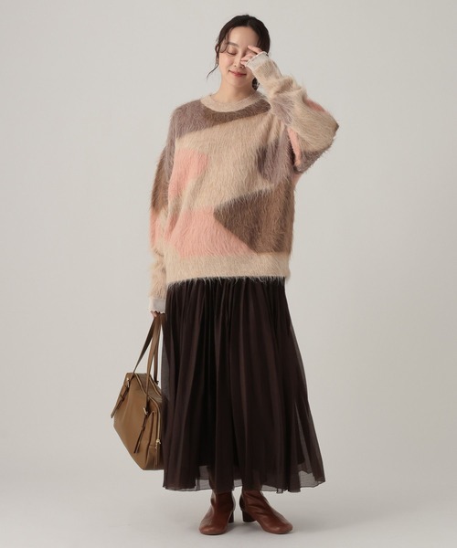 「Elura」 トートバッグ FREE キャメル レディース_画像8