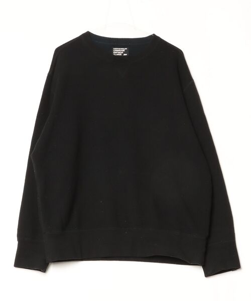 「LOOPWHEELER」 スウェットカットソー X-LARGE ブラック メンズ