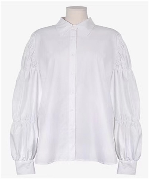 「Dream garden」 長袖シャツ M ホワイト レディース_画像7