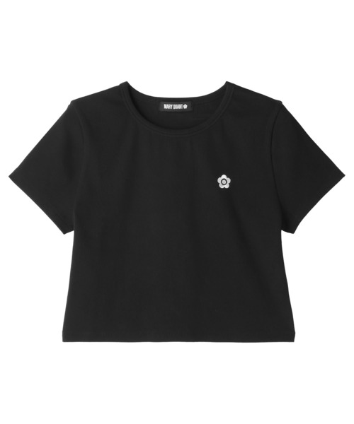 マリークワント　Tシャツ　ブラック MARY QUANT（マリークヮント） tシャツ マリークワント mary quant