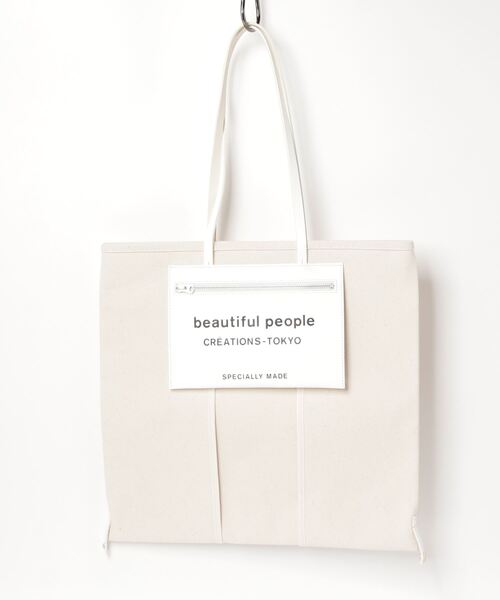 「beautiful people」 トートバッグ FREE ブラック レディースの画像