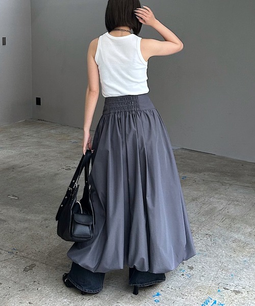 PAGEBOY（ページボーイ） スカート ZIPバルーンロングスカート