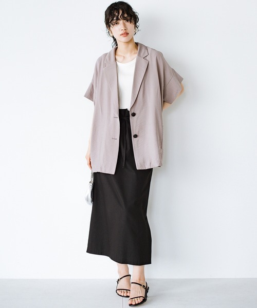 「hunch」 ジャケット ONE SIZE ブラウン レディース_画像3