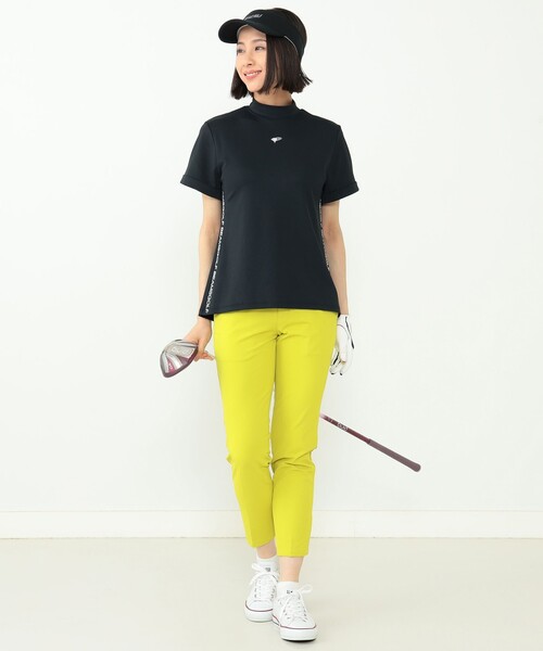 「BEAMS GOLF」 パンツ MEDIUM ホワイト レディースの画像