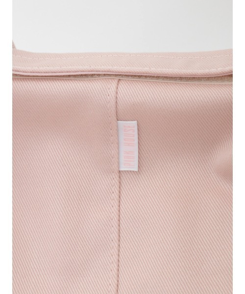 PINK HOUSE（ピンクハウス） トートバッグ ロゴプリントバケツ型バッグ