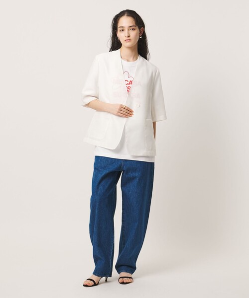 【人気完売品】ユナイテッドアローズ　ハーフスリーブ　シアージャケット　半袖 UNITED ARROWS（ユナイテッドアローズ） ジャケット テーラード