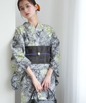 浴衣 有松絞り浴衣3点セット utatane ...の詳細画像5