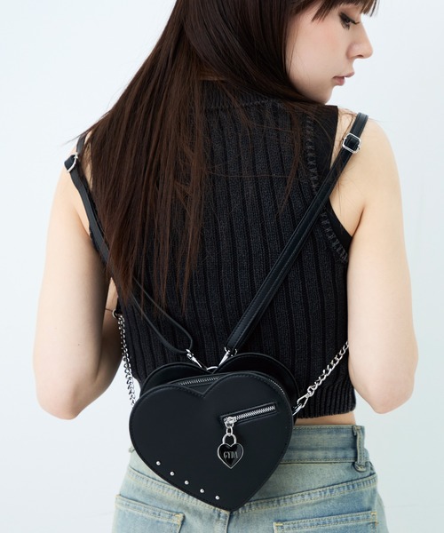 GYDA 最新ショルダーバッグポーチブラック GYDA（ジェイダ） ショルダーバッグ バッグ 「WEB限定商品」GYDA
