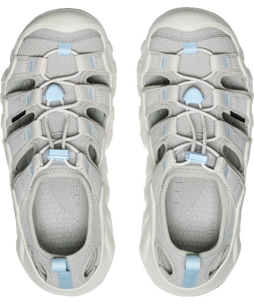 「KEEN」 フラットサンダル 23cm グレー レディース_画像7