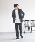 スラックス クリーンサッカー/スラックス/63...の詳細画像1