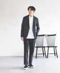 スラックス クリーンサッカー/スラックス/63...の詳細画像3