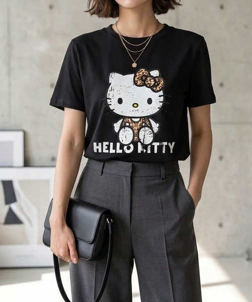 GLAMOROUS JANE（グラマラスジェーン） tシャツ 半袖 HELLO KITTY