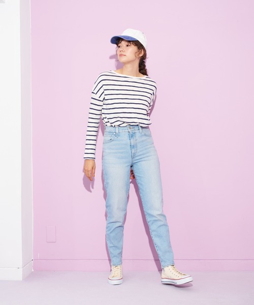 「501」 デニムパンツ 26inch ライトブルー レディース_画像2