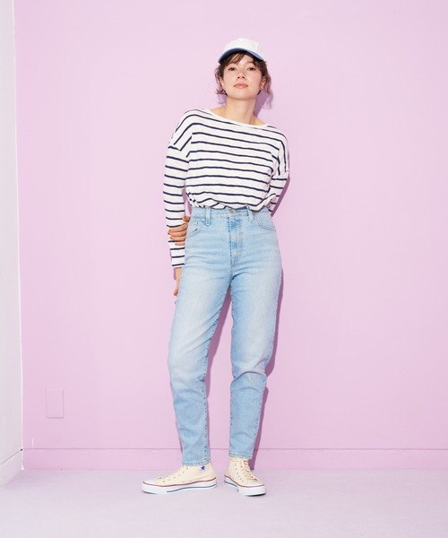 「501」 デニムパンツ 26inch ライトブルー レディース_画像4