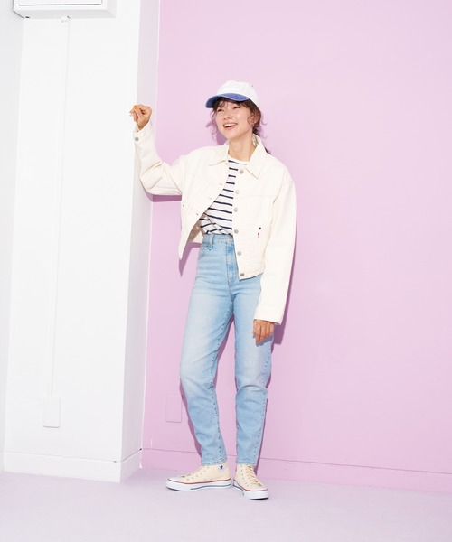 「501」 デニムパンツ 26inch ライトブルー レディース_画像6