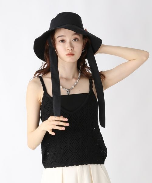 「JEANASIS」 ハット FREE ベージュ系その他 レディース_画像3