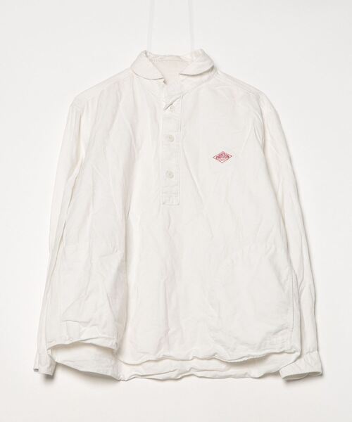 DANTON ホワイト ポロシャツ　38 Danton（ダントン） 長袖ポロシャツ 40 ホワイト メンズ : ZOZOTOWN