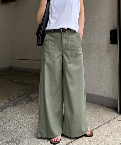 「LBC」 パンツ M チャコールグレー レディース_画像8