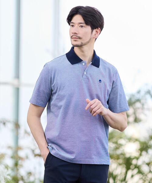 TAKEO KIKUCHI（タケオキクチ） ポロシャツ 半袖 「COOLMAX(R)」ワン